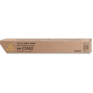 Ricoh Original Laser Toner Cartridge - Yellow - 1 Each - (RIC841752)