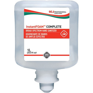 SC Johnson Hand Sanitizer Foam Refill - 1.06 quart - Kill Germs - Hand - Moisturizing - Clear