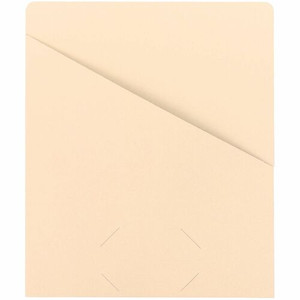 Smead Letter Recycled File Jacket - 8 1/2" x 11" - 11 pt. - Manila - 10% Recycled