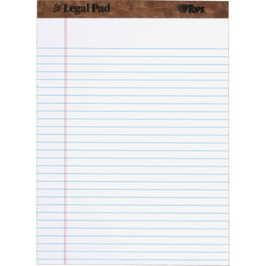 PAD;LEGAL;8.5X11.75;50SH;WE - (TOP7533)