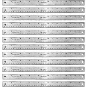 Westcott Stainless Steel Rulers (ACM10417BX) Product Image 