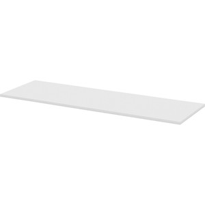 Lorell Training Tabletop - White Rectangle Top - 72" Table Top Length x 24" Table Top Width x 1" Table Top Thickness - Assembly Required - Particleboard, Melamine Top Material