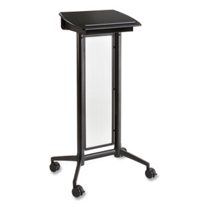Safco Impromptu Lectern, 26.5 x 18.75 x 46.5, Black