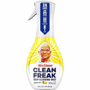 Mr. Clean Deep Cleaning Mist - 16 fl oz (0.5 quart) - Lemon Zest Scent - Easy to Use, Disinfectant, Deodorize, Phosphate-free - Multi