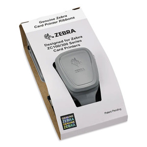 Zebra Technologies True Colors Wax Ribbon, Black/Cyan/Magenta/Yellow