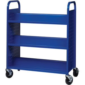 Lorell Double-Sided Book Cart (LLR99932) View Product Image