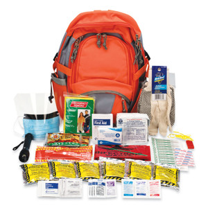 PhysiciansCare by First Aid Only Emergency Preparedness First Aid Backpack, XL, 63 Pieces, Nylon Fabric (FAO90001) View Product Image