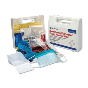 First Aid Only BBP Spill Cleanup Kit, 2.5 x 9 x 8 (FAO214UFAO) View Product Image