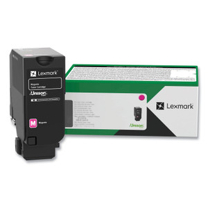 Lexmark 74C0SMG Return Program Toner, 7,000 Page-Yield, Magenta Lexmark 74C0SMG Return Program Toner, 7,000 Page-Yield, Magenta