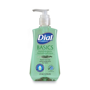 Dial Professional Basics MP Free Liquid Hand Soap, Unscented, 7.5 oz, 12/Carton Dial Professional Basics MP Free Liquid Hand Soap, Unscented, 7.5 oz, 12/Carton