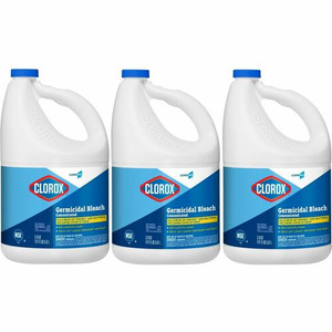 CloroxPro&trade Germicidal Bleach - For Laundry - Concentrate - 121 fl oz (3.8 quart) - Recommended For: Germs Remover - Disinfectant, Anti-bacterial