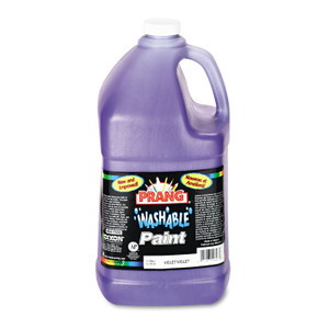 Prang Washable Paint, Violet, 1 gal Bottle DIX10606 Prang Washable Paint, Violet, 1 gal Bottle DIX10606