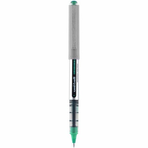 uniball™ Vision Rollerball Pens - 0.7 mm Fine Pen Point - Green Ink