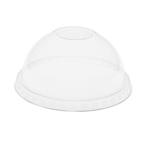 Pactiv Evergreen EarthChoice Strawless RPET Lid, Dome Lid, Fits 12 oz to 24 oz "B" Cups, Plastic, Clear, 1,020/Carton Pactiv Evergreen EarthChoice Strawless RPET Lid, Dome Lid, Fits 12 oz to 24 oz "B" Cups, Plastic, Clear, 1,020/Carton