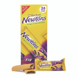 Nabisco Fig Newtons, 2 oz Pack, 2 Cookies/Pack, 24 Packs/Box