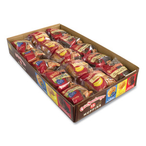 Otis Spunkmeyer Muffins Variety Pack, Assorted Flavors, 4 oz Pack, 15 Packs/Carton