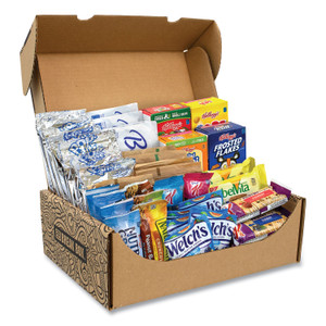 Snack Box Pros Breakfast Snack Box, 41 Assorted Snacks/Box