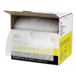 3M Easy Trap Duster, 8" x 30 ft, White, 60 Sheet Roll (MMM59152W) View Product Image