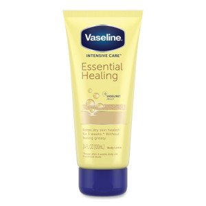 Vaseline Intensive Care Essential Healing Body Lotion, 3.4 oz Squeeze Tube, 12/Carton