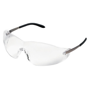 Blackjack Chrome Frameclear Lens Safety Glass (135-S2110)