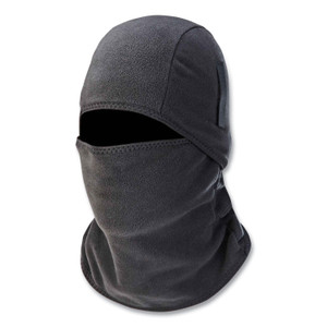 ergodyne N-Ferno 6826 2-Piece Fleece Balaclava Face Mask, One Size Fits Most, Black