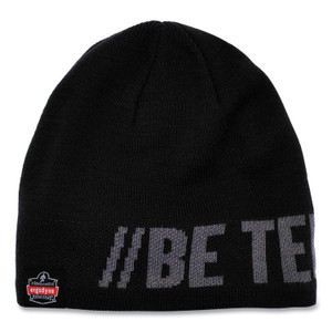 ergodyne N-Ferno 6819BT Be Tenacious Beanie, One Size Fits Most, Charcoal