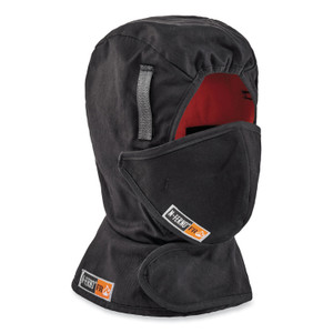 ergodyne N-Ferno 6882 2-Layer FR Cotton Shoulder Winter Liner, Modacrylic Cotton, One Size Fit Most, Black