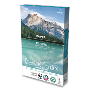 Domtar EarthChoice Office Paper, 92 Bright, 20 lb Bond Weight, 11 x 17, White, 500/Ream