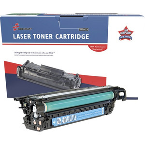 AbilityOne - Toner Cartridge, LaserJet, Remanufactured, HP 646A Series, Cyan, Page Yield 12500 - (7510-01-696-2210) (7510016962210)