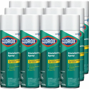 CloroxPro&trade Disinfecting Spray - 19 fl oz (0.6 quart) - Fresh Scent - Bleach-free, Deodorize, Antibacterial, Disinfectant