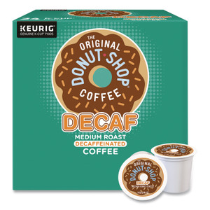 The Original Donut Shop Decaf Coffee K-Cups, 0.39 oz, 22/Box