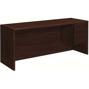 HON 10700 H10745R Pedestal Credenza - 29.5" Height x 72" Width x 24" Depth - 2 x Box, File Drawer(s)Right Side - Waterfall Edge (HON10745RNN)