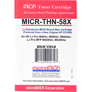 microMICR MICR Laser Toner Cartridge 58X (CF258X) - Black - 1 Each (MCMMICRTHN58X)