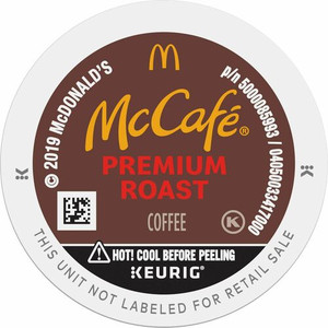 McCaf&eacute K-Cup Premium Roast Coffee - Compatible with Keurig Brewer - Medium - K-Cup - Premium Roast