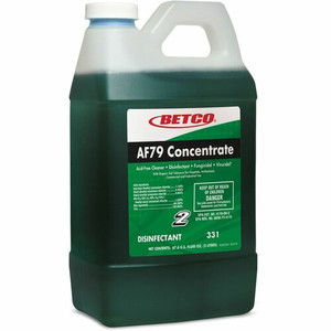 Betco FastDraw 2 AF79 Concentrate Disinfectant - For Porcelain, Bathtub, Washable Surface - 67.6 fl oz (2.1 quart) - Citrus Scent - Recommended For: Odor Remover, Soap Scum Remover - Disinfectant, Deodorize, Anti-bacterial, Non-abrasive