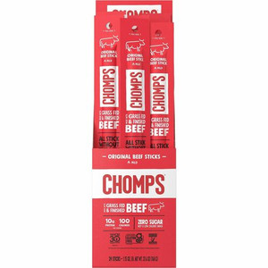 CHOMPS Original Beef Snack Sticks - Gluten-free - Original Beef Jerky - 1.15 oz