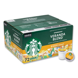 Starbucks Veranda Blend Coffee K-Cups, 72/Carton