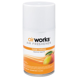 HOSPECO AirWorks Metered Aerosol Spray, Mango, 7 oz, 12/Carton