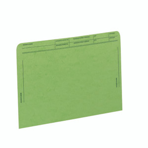 Medical Arts Press Patient File Pocket, Letter Size, Green, 50/Box