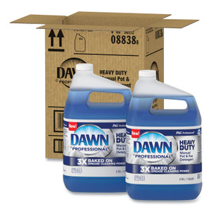 Dawn Professional Heavy-Duty Manual Pot/Pan Dish Detergent, Original Scent, 1 gal Bottle, 2/Carton