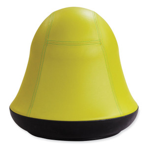 Safco Runtz Swivel Ball Chair, Backless, Supports Up to 250 lb, Green Vinyl