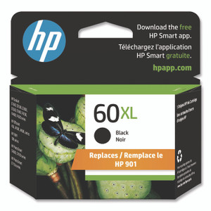 HP 60XL, (CC641WN) High-Yield Black Original Ink Cartridge HP 60XL, (CC641WN) High-Yield Black Original Ink Cartridge