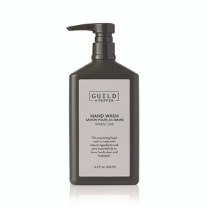 Guild+Pepper Hand Wash, Warm Oak Scent, 12.2 oz, 12/Carton