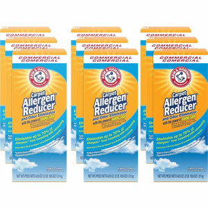 Arm & Hammer Commercial Carpet Allergen Reducer - Concentrate - 42.60 oz (2.66 lb) - Light Scent - White
