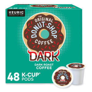 The Original Donut Shop DARK K-Cups, Regular Extra Bold, 48/Box