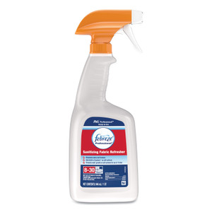 Febreze Professional Sanitizing Fabric Refresher, Light Scent, 32 oz Spray Bottle Febreze Professional Sanitizing Fabric Refresher, Light Scent, 32 oz Spray Bottle