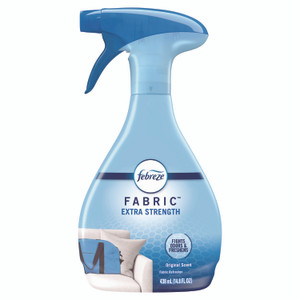 Febreze FABRIC Refresher/Odor Eliminator, Extra Strength, Original, 14.8 oz Spray Bottle, 8/Carton