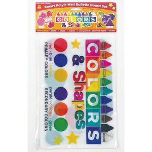 Ashley Colors & Shapes Bulletin Board Set - Theme/Subject: Fun - (ASH96012)