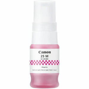 Canon GI-25 Ink Bottles - Inkjet - Magenta - 3000 Pages - 37 mL