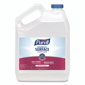 PURELL Foodservice Surface Sanitizer, Fragrance Free, 1 gal Bottle